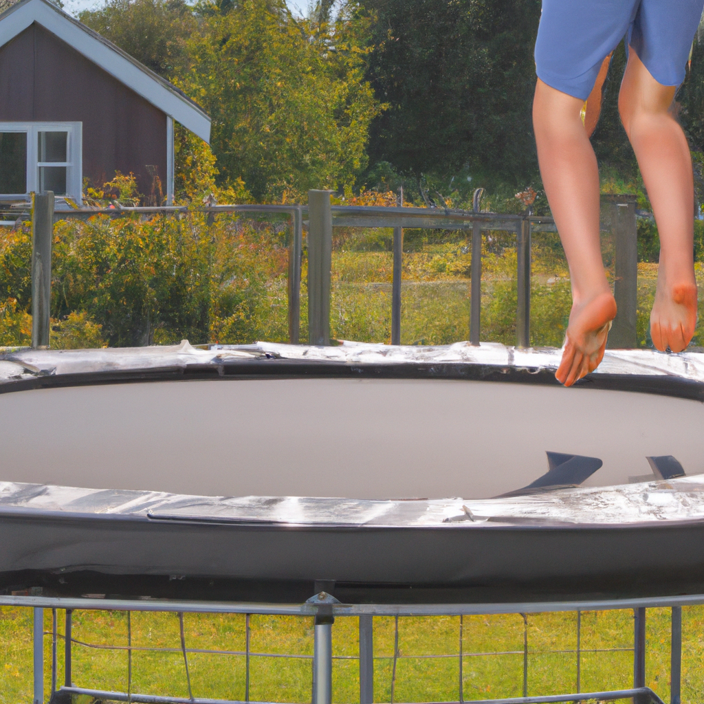Sådan tester du kvaliteten af en trampolin.